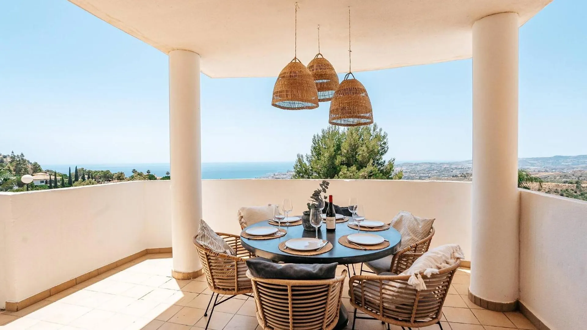 Holiday home New Renovated Townhouse With Sea View And Jacuzzi Villa Malaga